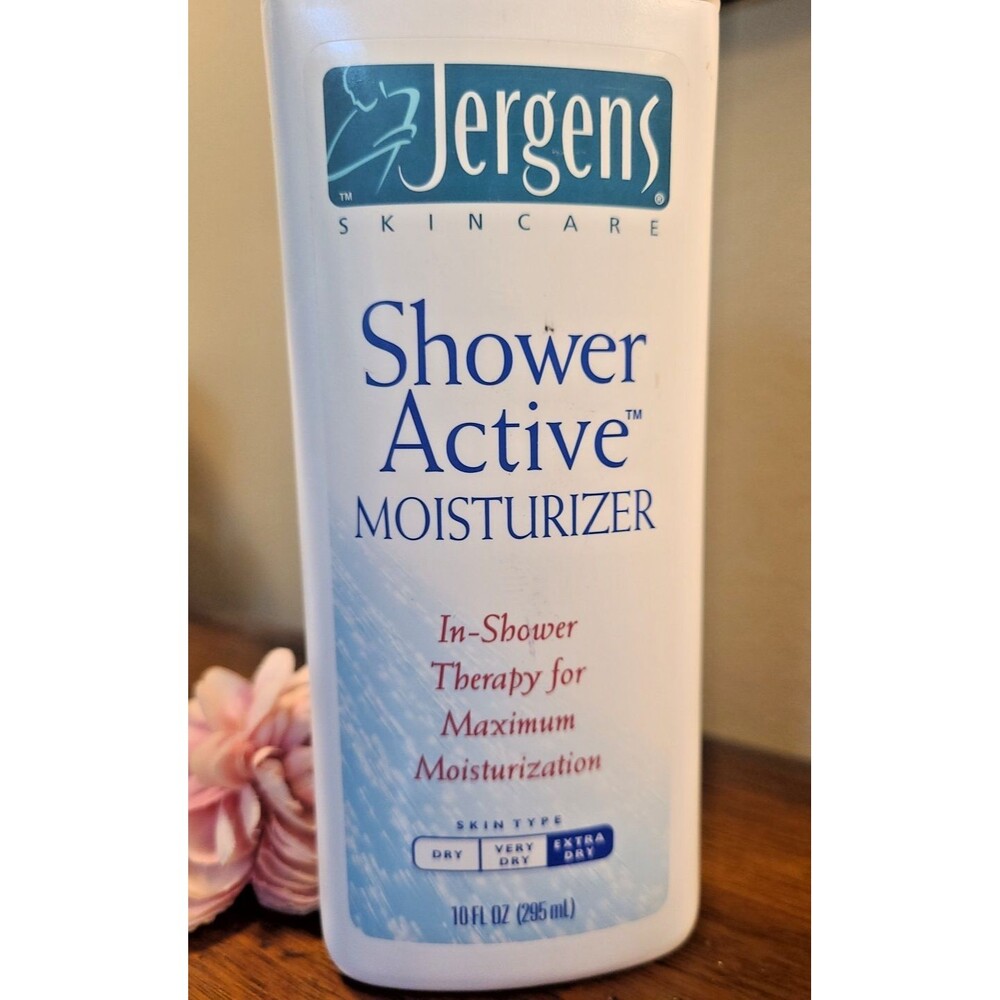 Vintage Jergens SHOWER ACTIVE MOISTURIZER In-shower Therapy Lotion 10 fl oz NOS - Picture 3 of 11